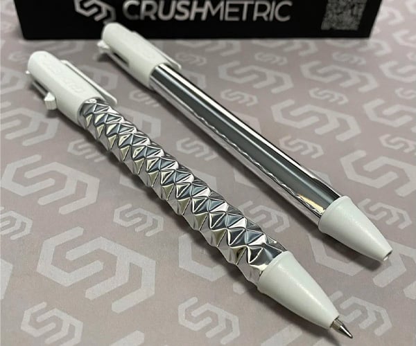 Crushmetric Pen Switches from Flat to Faceted with a Click